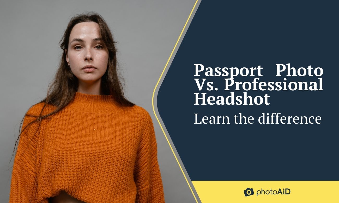 Passport Photo Vs. Professional Headshot - Are They Any Different?