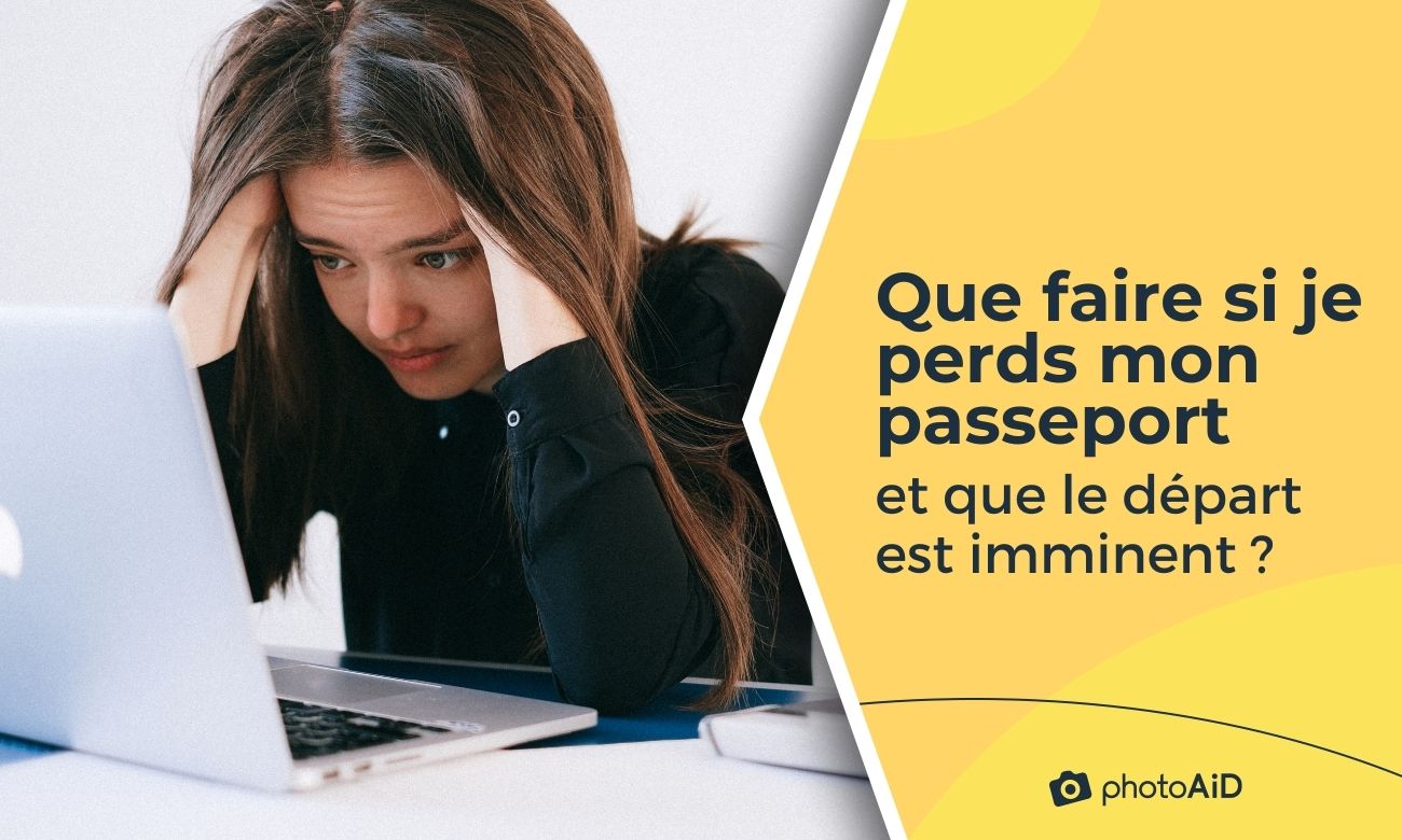 Une femme inquiete de perdre son vol.
