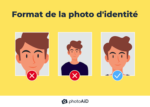 Comment une posture de photo d'identité doit être et ce qu'il faut éviter.