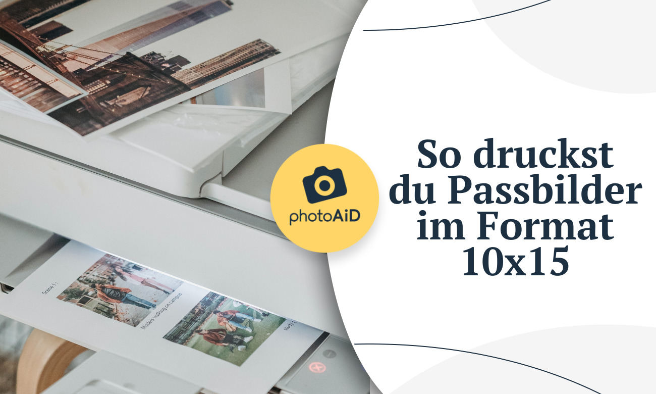 Drucker zum Drucken von Passbildern im Format 10x15.
