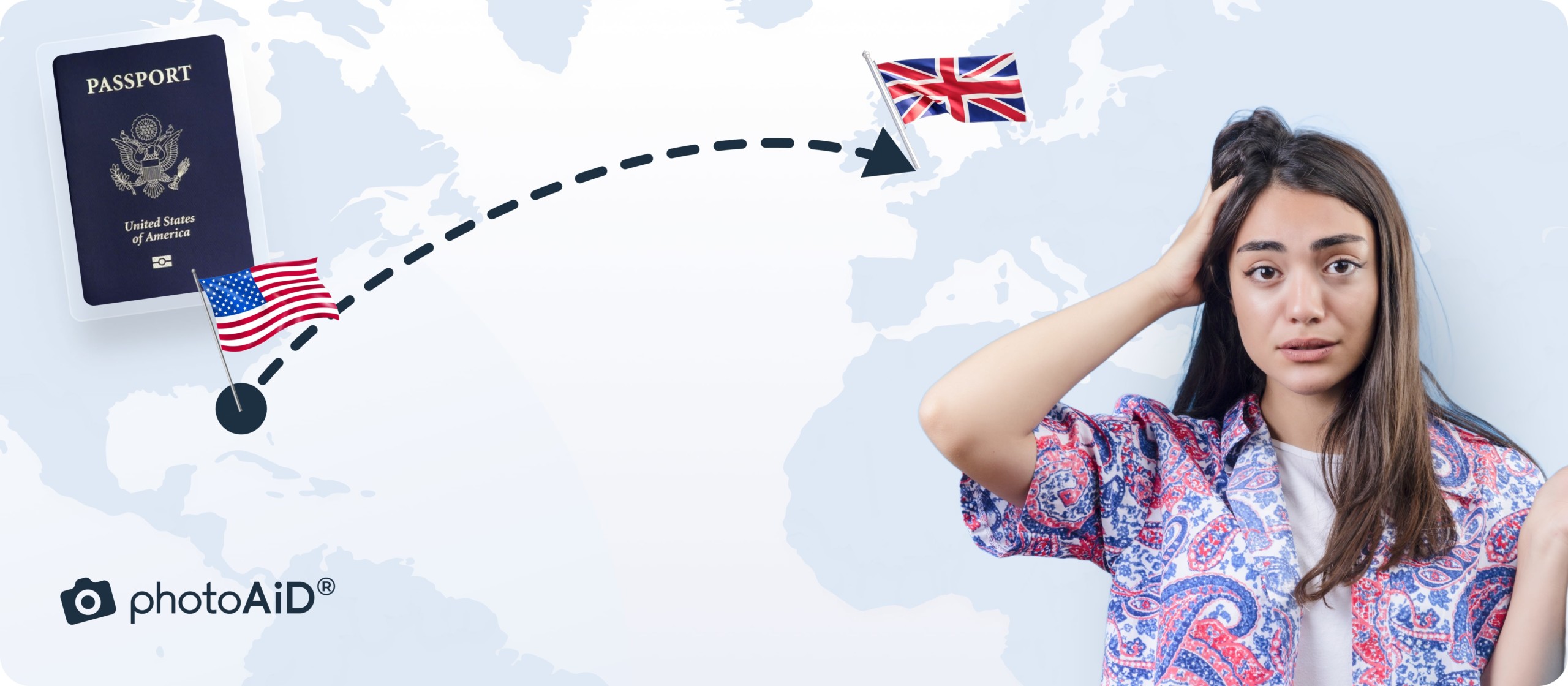 You will need to replace your lost passport for international travel from the US.